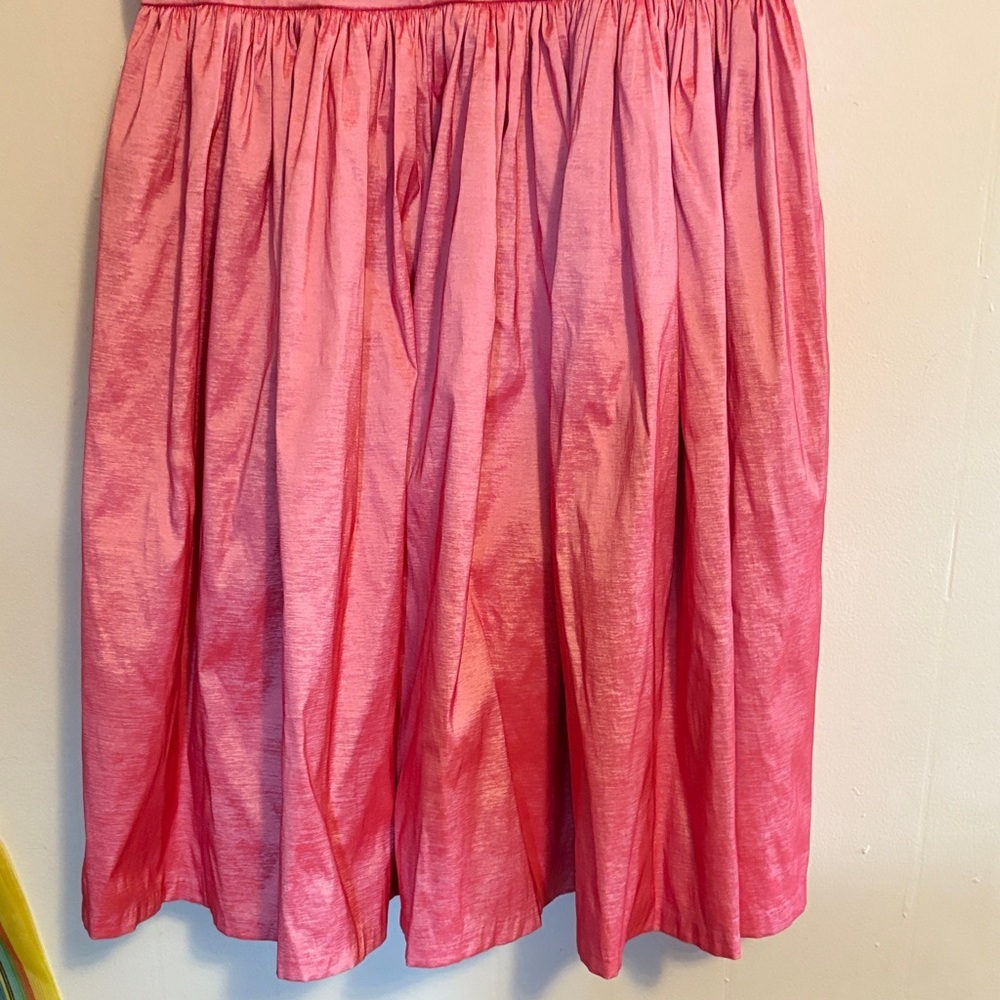 Valentine 💌 Pinup Couture Vibrant Pink Dress - Picture 4 of 7